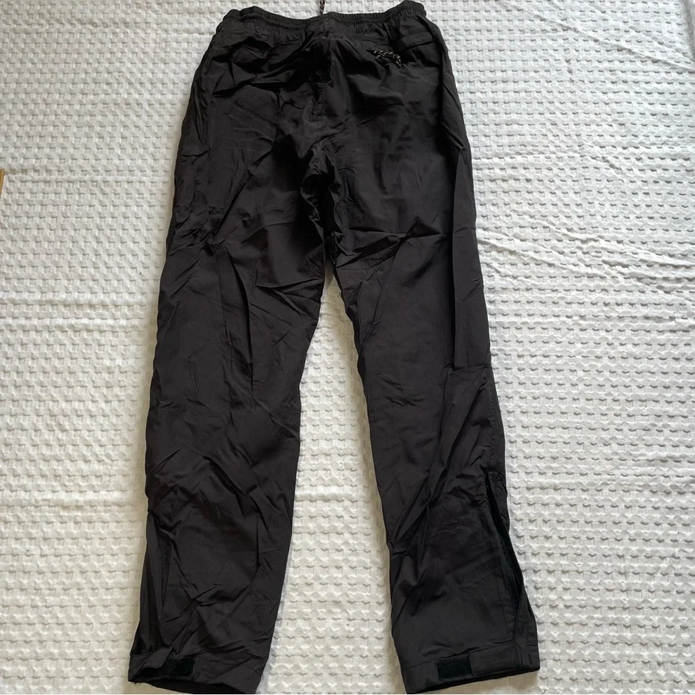 Roadrunner Sports Windstopper Wind Rain Pants Medium Men’s Black Nylon‎ - Picture 7 of 7